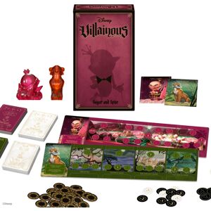 Ravensburger Disney Villainous: Sugar and Spite Family Strategy Board and Card G Ravensburger Disney Villainous: Sugar and Spite Family Strategy Board and Card G