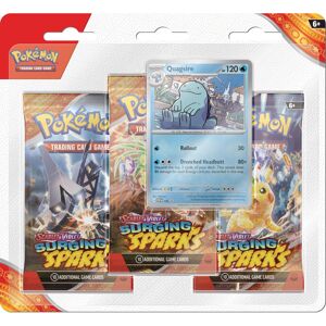 Pokémon Pok?mon TCG: Scarlet & Violet-Surging Sparks 3-Pack Blister - Quagsire (3 Booste Pokémon Pok?mon TCG: Scarlet & Violet-Surging Sparks 3-Pack Blister - Quagsire (3 Booste