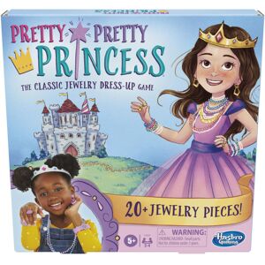 Hasbro Pretty Pretty Princess Board Game Classic Jewelry Dress-Up Games for Kids Fami Hasbro Pretty Pretty Princess Board Game Classic Jewelry Dress-Up Games for Kids Fami