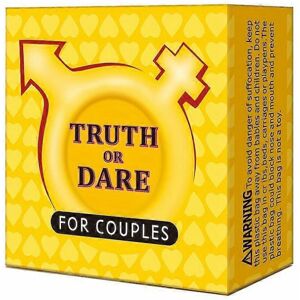 Unbranded Truth or Dare for Couples Card Game Valentine Entertainment Adult Foreplay Card Unbranded Truth or Dare for Couples Card Game Valentine Entertainment Adult Foreplay Card