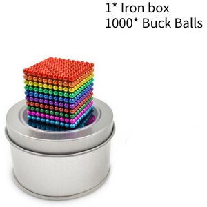 Unbranded (3mm 1000Pcs) Or 5mm 3mm Blocks Buck Ball Education Toy Magnetic Toy Puzzle Deco Unbranded (3mm 1000Pcs) Or 5mm 3mm Blocks Buck Ball Education Toy Magnetic Toy Puzzle Deco