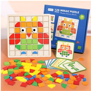 Unbranded 3d Mosaic Wooden Puzzle Montessori Toy Kids Educational Early Preschool Desktop Unbranded 3d Mosaic Wooden Puzzle Montessori Toy Kids Educational Early Preschool Desktop
