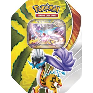 Pokémon Pok?mon TCG: Paradox Destinies Tin - Raging Bolt ex (1 Foil Promo Card & 4 Boost Pokémon Pok?mon TCG: Paradox Destinies Tin - Raging Bolt ex (1 Foil Promo Card & 4 Boost