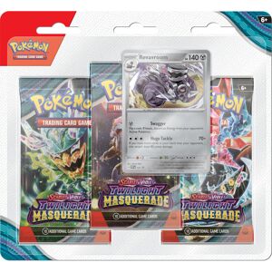 Pokémon Pok?mon TCG: Scarlet & Violet?Twilight Masquerade 3-Pack Blister: Revavroom (3 B Pokémon Pok?mon TCG: Scarlet & Violet?Twilight Masquerade 3-Pack Blister: Revavroom (3 B