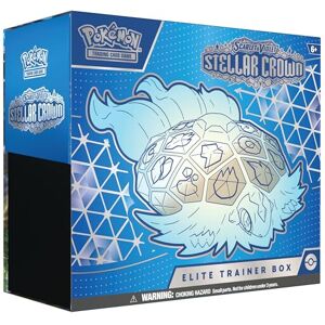 Pokémon Pok?mon TCG: Scarlet & Violet?Stellar Crown Elite Trainer Box (1 Full-Art Promo Pokémon Pok?mon TCG: Scarlet & Violet?Stellar Crown Elite Trainer Box (1 Full-Art Promo