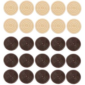 Kricely (As show, One size) 48pcs Backgammon Game Accessory Wooden Chess Pieces for Drau Kricely (As show, One size) 48pcs Backgammon Game Accessory Wooden Chess Pieces for Drau