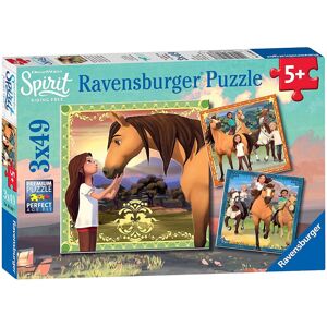 Ravensburger Adventure on Horses 3x49 Piece Jigsaw Puzzle Set for Kids - 08068 - Ravensburger Adventure on Horses 3x49 Piece Jigsaw Puzzle Set for Kids - 08068 -