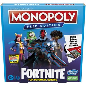 Hasbro Gaming Monopoly Flip Edition: Fortnite Board Game for Ages 13 Game Inspir Hasbro Gaming Monopoly Flip Edition: Fortnite Board Game for Ages 13 Game Inspir