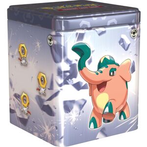 Pokémon TCG: Metal Stacking Tin (3 Booster Packs & 2 Sticker Sheets) Pokémon TCG: Metal Stacking Tin (3 Booster Packs & 2 Sticker Sheets)