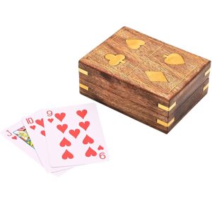 Harvey Makin Pack of Playing Cards In Wooden Box Harvey Makin Pack of Playing Cards In Wooden Box