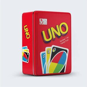 Unbranded (Classic Metal Box) Uno No Flip Mercy Card Board Game Toy Family Party Prop Kids Unbranded (Classic Metal Box) Uno No Flip Mercy Card Board Game Toy Family Party Prop Kids