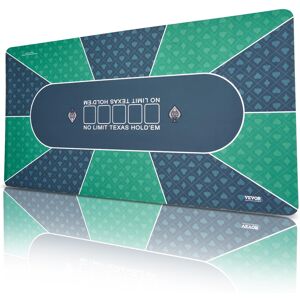 VEVOR Poker Table Top 70 x 35 Inch Poker Mat for Table 6-8 Players Foldable Po VEVOR Poker Table Top 70 x 35 Inch Poker Mat for Table 6-8 Players Foldable Po