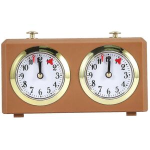 Kikidex (As show, One size) Mechanical Chess Clock Analog compatible with Chess Game Clo Kikidex (As show, One size) Mechanical Chess Clock Analog compatible with Chess Game Clo