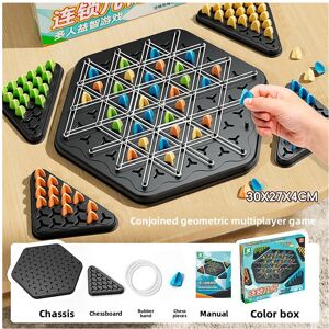 Unbranded (Chain Triangle Set) Educational Toddler Puzzle Rope Triangular Chess Early Cogn Unbranded (Chain Triangle Set) Educational Toddler Puzzle Rope Triangular Chess Early Cogn