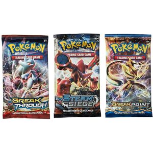 Pokémon Pokemon TCG Value Pack - 3 Random Booster Packs 30 Cards Total. Chance at Rares Pokémon Pokemon TCG Value Pack - 3 Random Booster Packs 30 Cards Total. Chance at Rares