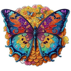 Unbranded (As show, One size) (Butterfly)Wooden Puzzles for Adults (42x33cm, 220pcs),Uniqu Unbranded (As show, One size) (Butterfly)Wooden Puzzles for Adults (42x33cm, 220pcs),Uniqu