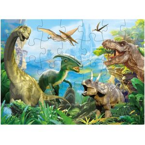 MyReiDo Dinosaur Jigsaw Puzzle for Kids Age 3-5 4-8 Year Old, 35 Piece Jumbo Toddler Flo MyReiDo Dinosaur Jigsaw Puzzle for Kids Age 3-5 4-8 Year Old, 35 Piece Jumbo Toddler Flo