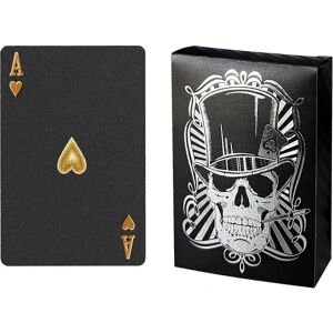 Unbranded (As show, One size) Poker Card Games - Waterproof Black Plastic Diamond Novelty Unbranded (As show, One size) Poker Card Games - Waterproof Black Plastic Diamond Novelty