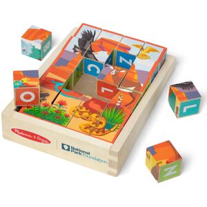 Melissa & Doug National Parks Alphabet & Animals 24-Piece Cube Puzzle (Everglade Melissa & Doug National Parks Alphabet & Animals 24-Piece Cube Puzzle (Everglade