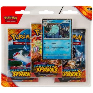 Pokémon Pokemon TCG: Scarlet & Violet - Surging Sparks 3-Pack Blister - Quagsire Pokémon Pokemon TCG: Scarlet & Violet - Surging Sparks 3-Pack Blister - Quagsire