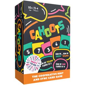 Gamewright - Party to Go - Cahoots Cooperative Hint and Sync Card Game Gamewright - Party to Go - Cahoots Cooperative Hint and Sync Card Game