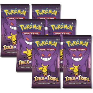 Pokémon Pokemon 2023 Trick or Trade Gengar & Pikachu 6 Mini Booster Packs Pokémon Pokemon 2023 Trick or Trade Gengar & Pikachu 6 Mini Booster Packs