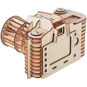 Unbranded Wooden 3D Jigsaw Camera Model Puzzle Toy for Kid Child Educational Toys Unbranded Wooden 3D Jigsaw Camera Model Puzzle Toy for Kid Child Educational Toys