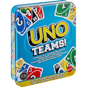 Mattel Games UNO Teams Card Game for Kids, Adults & Family Night, Parties & Trav Mattel Games UNO Teams Card Game for Kids, Adults & Family Night, Parties & Trav