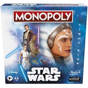 Hasbro Monopoly: Star Wars Light Side Edition Board, Star Wars Jedi Game for 2-6 Player Hasbro Monopoly: Star Wars Light Side Edition Board, Star Wars Jedi Game for 2-6 Player