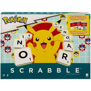Mattel Games Scrabble Pok?mon Board Game, Family Word Game with Two Ways to Play Mattel Games Scrabble Pok?mon Board Game, Family Word Game with Two Ways to Play