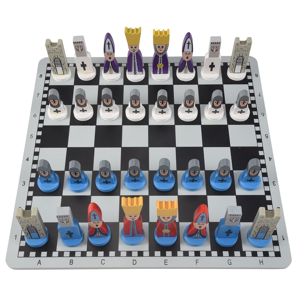 Saudism Wooden Chess Children's Gifts Cartoon Modeling Toys Saudism Wooden Chess Children's Gifts Cartoon Modeling Toys
