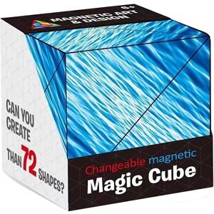 Unbranded (Style C) Changeable Magic Magnetic Cube 3d Flip Puzzle Toys Ink Ocean Gifts Pat Unbranded (Style C) Changeable Magic Magnetic Cube 3d Flip Puzzle Toys Ink Ocean Gifts Pat