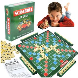 Unbranded Game Board Scrabble Spelling Puzzle Game Educational Toy Family Adult Kids Party Unbranded Game Board Scrabble Spelling Puzzle Game Educational Toy Family Adult Kids Party