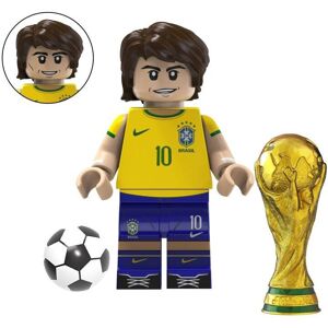 Unbranded (Kaka) Player Football Mini Figure Toy Cute Cartoon Building Children For Block Unbranded (Kaka) Player Football Mini Figure Toy Cute Cartoon Building Children For Block