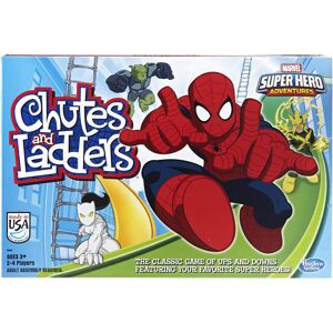Hasbro Spider-Man Chutes & Ladders Edition Board Game - 2-4 Players, Ages 3+, Am Hasbro Spider-Man Chutes & Ladders Edition Board Game - 2-4 Players, Ages 3+, Am