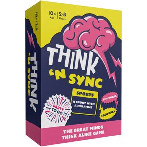 Spelschrijver Gamewright Party to Go Think N Sync The Great Minds Think Alike Game Age 10 Spelschrijver Gamewright Party to Go Think N Sync The Great Minds Think Alike Game Age 10