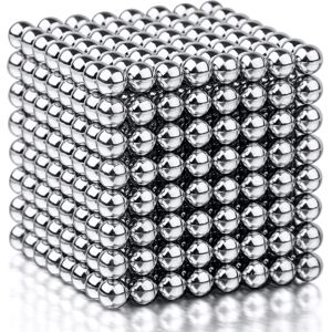 Unbranded 512PCS Silver Magnetic Ball Building Block Creative Magnet Toy Puzzle 5mm Office Unbranded 512PCS Silver Magnetic Ball Building Block Creative Magnet Toy Puzzle 5mm Office