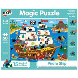 Galt Toys, Magic Puzzle - Pirate Ship, Magic Jigsaw Puzzle, Ages 4 Years Plus Galt Toys, Magic Puzzle - Pirate Ship, Magic Jigsaw Puzzle, Ages 4 Years Plus