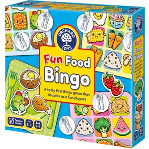 ORCHARD TOYS Fun Food Bingo, Educational and Fun Matching Game, Ideal For Kids A ORCHARD TOYS Fun Food Bingo, Educational and Fun Matching Game, Ideal For Kids A