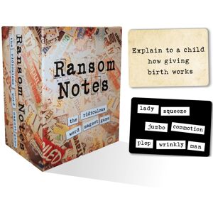 Ransom Notes - The Ridiculous Word Magnet Party Game, 3+ Players Ransom Notes - The Ridiculous Word Magnet Party Game, 3+ Players
