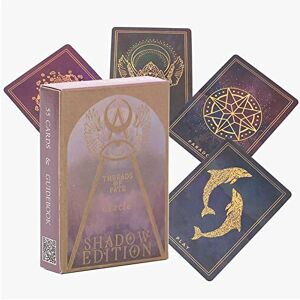 Unbranded Threads of Fate Shadow Edition Tarot Cards - 78 Card Deck for Party Games and Di Unbranded Threads of Fate Shadow Edition Tarot Cards - 78 Card Deck for Party Games and Di