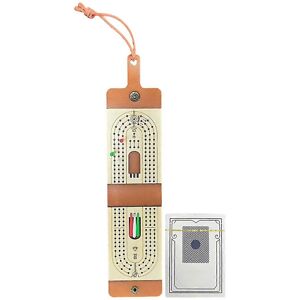 Unbranded For Traditional Wooden Cribbage Board Game Set With 6 Pegs And Deck Of Playing C Unbranded For Traditional Wooden Cribbage Board Game Set With 6 Pegs And Deck Of Playing C