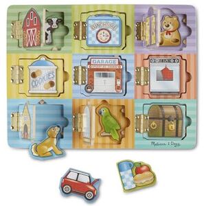 Melissa & Doug Hide and Seek Wooden Activity Board With Magnets Puzzles For Todd Melissa & Doug Hide and Seek Wooden Activity Board With Magnets Puzzles For Todd