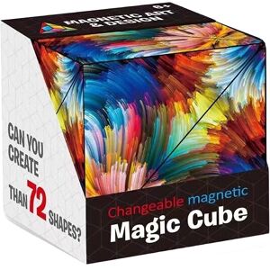 Unbranded (Style D) Magic Changeable Magnetic Cube 3d Flip Puzzle Toys Ink Ocean Gifts Pat Unbranded (Style D) Magic Changeable Magnetic Cube 3d Flip Puzzle Toys Ink Ocean Gifts Pat