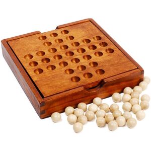 Unbranded Wooden Board Solitaire Cognitive Chess Educational Games Intellectual Strategy Unbranded Wooden Board Solitaire Cognitive Chess Educational Games Intellectual Strategy