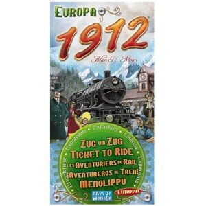 Days of Wonder Ticket To Ride Europe 1912 Expansion Days of Wonder Ticket To Ride Europe 1912 Expansion