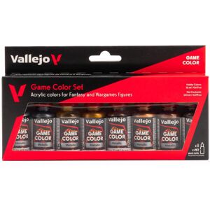Vallejo Game Metallic Color Set, 17 ml (Pack of 8) Vallejo Game Metallic Color Set, 17 ml (Pack of 8)