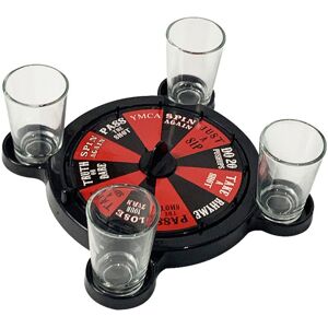 Unbranded Roulette Wheel Black Roulette Set with 4 Wine Glasses and Smooth Rotating Turnta Unbranded Roulette Wheel Black Roulette Set with 4 Wine Glasses and Smooth Rotating Turnta