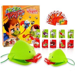 Unbranded (Green) Tongue Tac Tic Game Chameleon Game Lizard Spit Tongue Toy Family Game Pa Unbranded (Green) Tongue Tac Tic Game Chameleon Game Lizard Spit Tongue Toy Family Game Pa