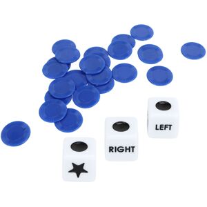 Unbranded Left Right Center Dice Kit 16mm Plastic Party Game Set for Fun Unbranded Left Right Center Dice Kit 16mm Plastic Party Game Set for Fun